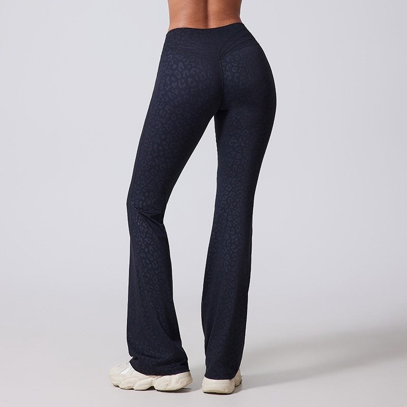 Women's Wide-leg High-waisted Slim-fit Flared Pants