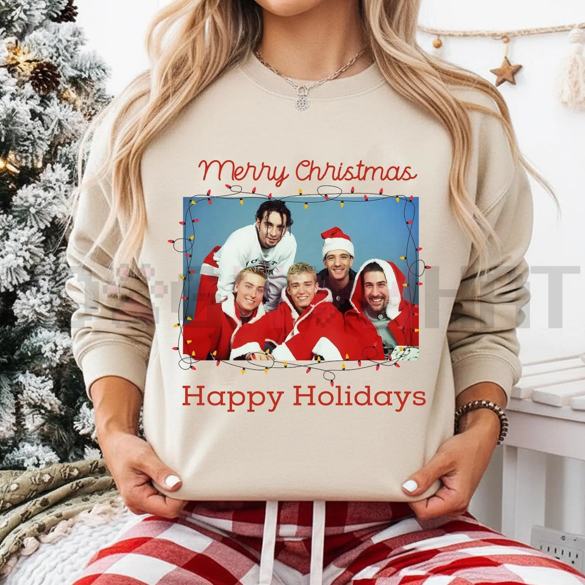 Ugly NSYNC Christmas Sweatshirt