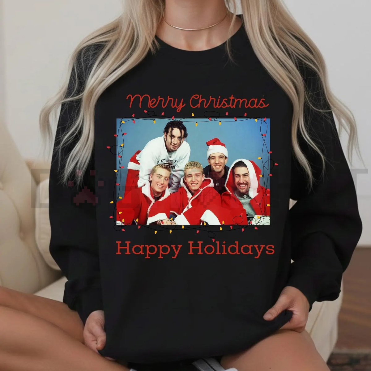 Ugly NSYNC Christmas Sweatshirt