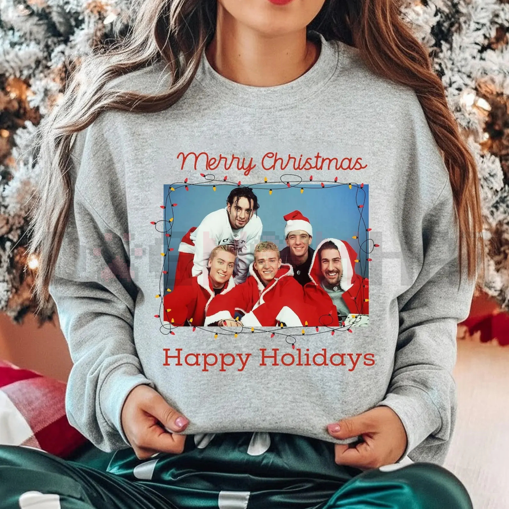 Ugly NSYNC Christmas Sweatshirt