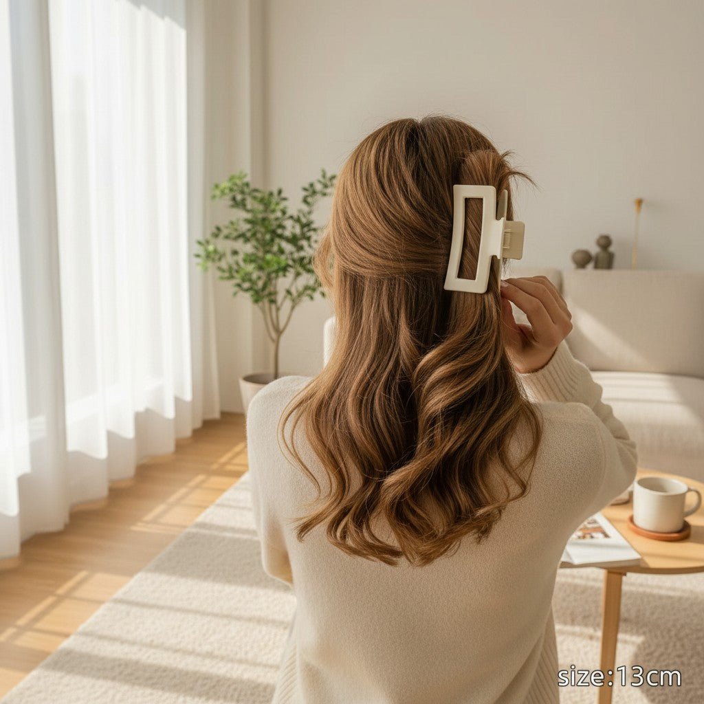 5-Inch Large Claw Clips – 3-Pack Non-Slip Hair Clips for Thick Hair