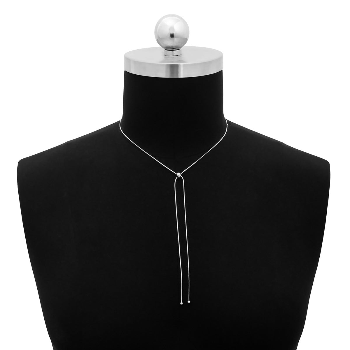 Simple And Versatile Long Tassel Necklace