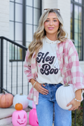 Hey Boo Ivory Graphic Tee