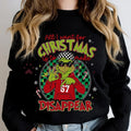 All I Want For Christmas Is To Make 67 Disappear' Meme Crewneck – Trendy Xmas Checkered Hat Mean Guy Design, Funny Boy Christmas Jumper