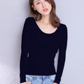 Women's Long Sleeve Cotton T-Shirt