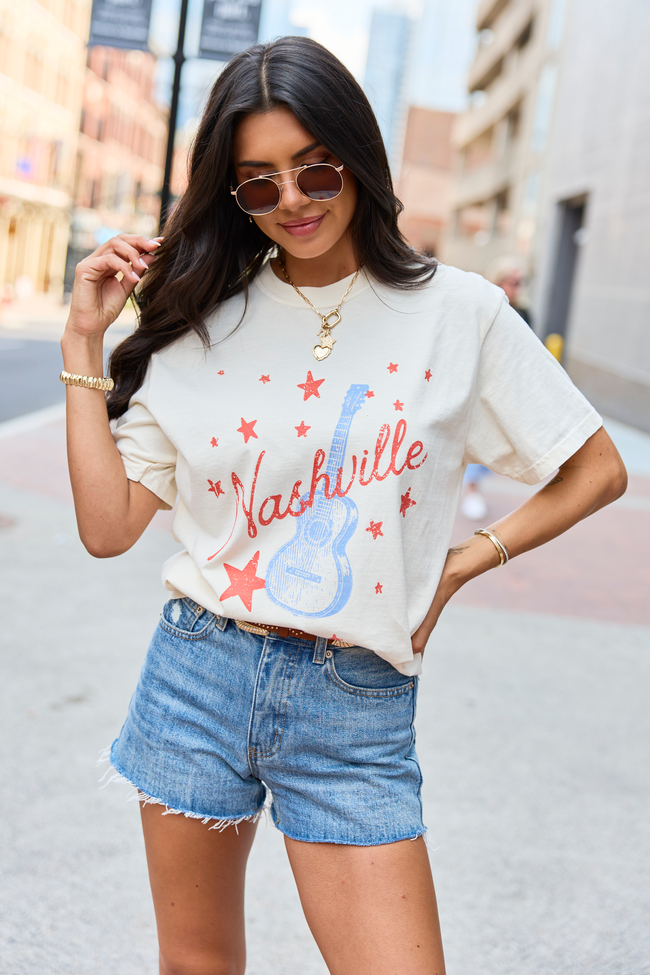 Nashville Star Ivory Comfort Colors Graphic Tee