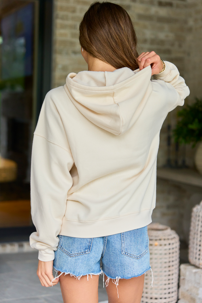 Everyday Ease Cream Hoodie