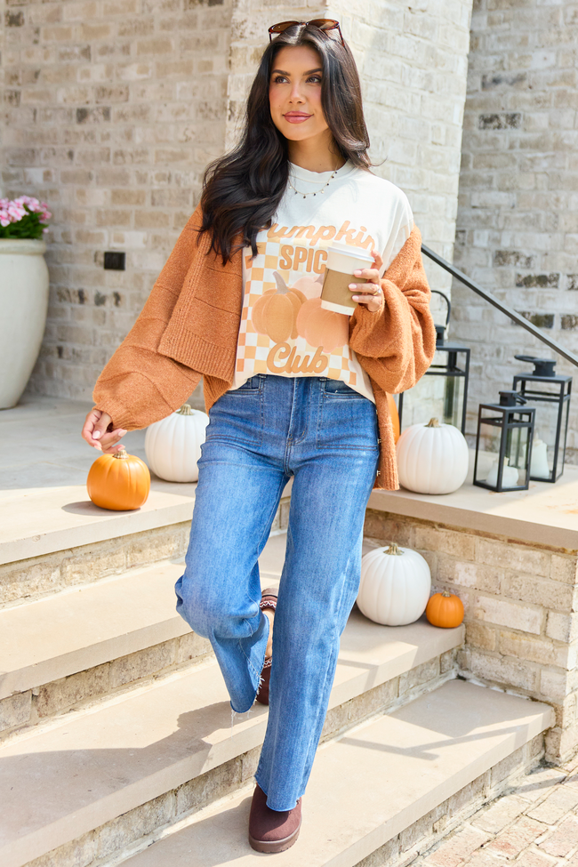 Pumpkin Spice Club Ivory Comfort Colors Graphic Tee