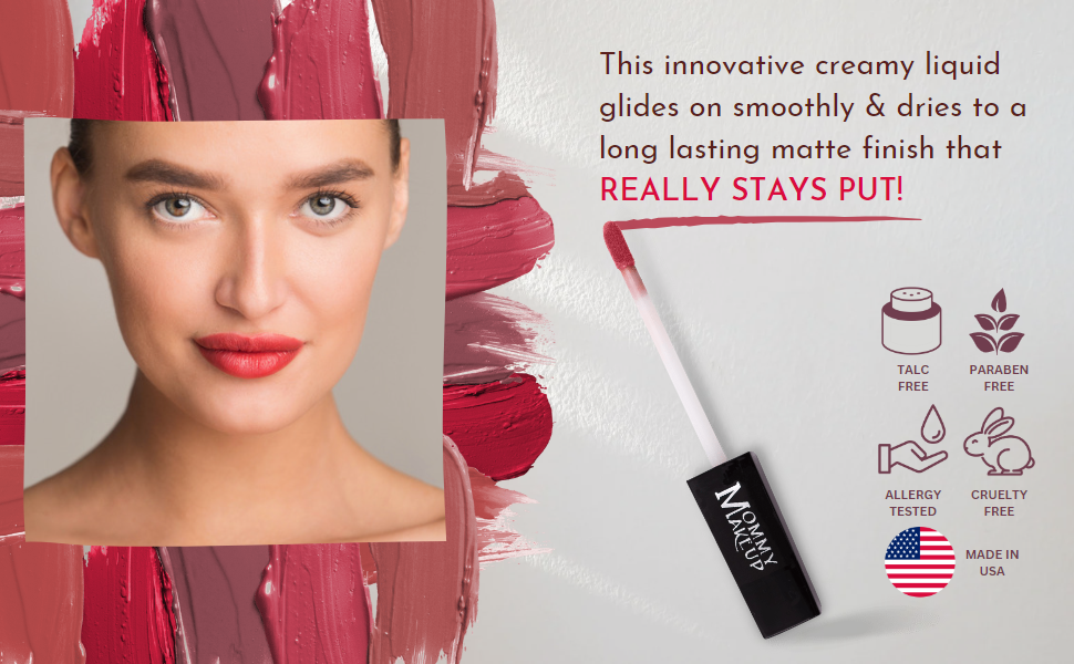 Molly Stay Put Matte Lip Cream | Stunning Kiss-Proof Lipstick