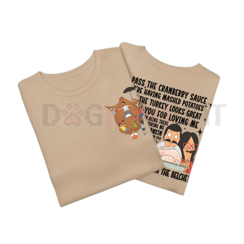 Unisex Thanksgiving Song Fashion Cotton Tee