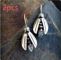 Simple Firefly Moonstone Women's Earrings