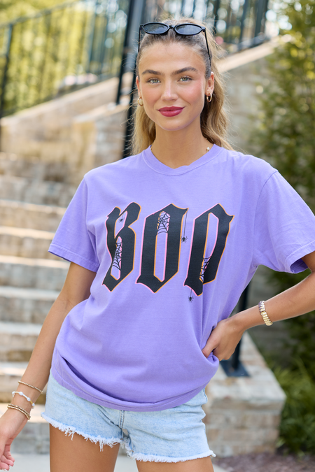Boo Violet Graphic Tee