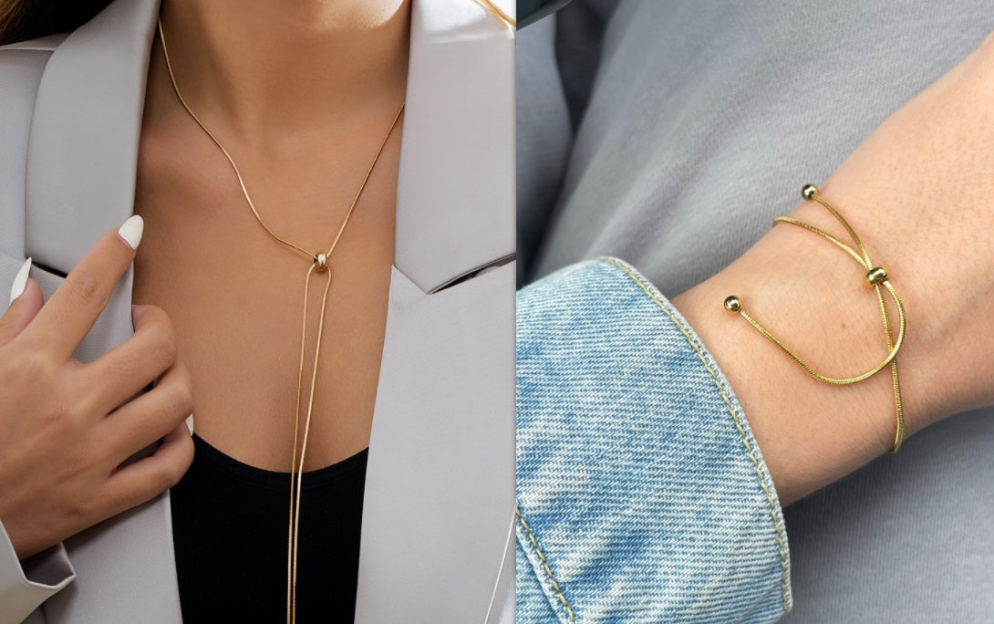 Simple And Versatile Long Tassel Necklace