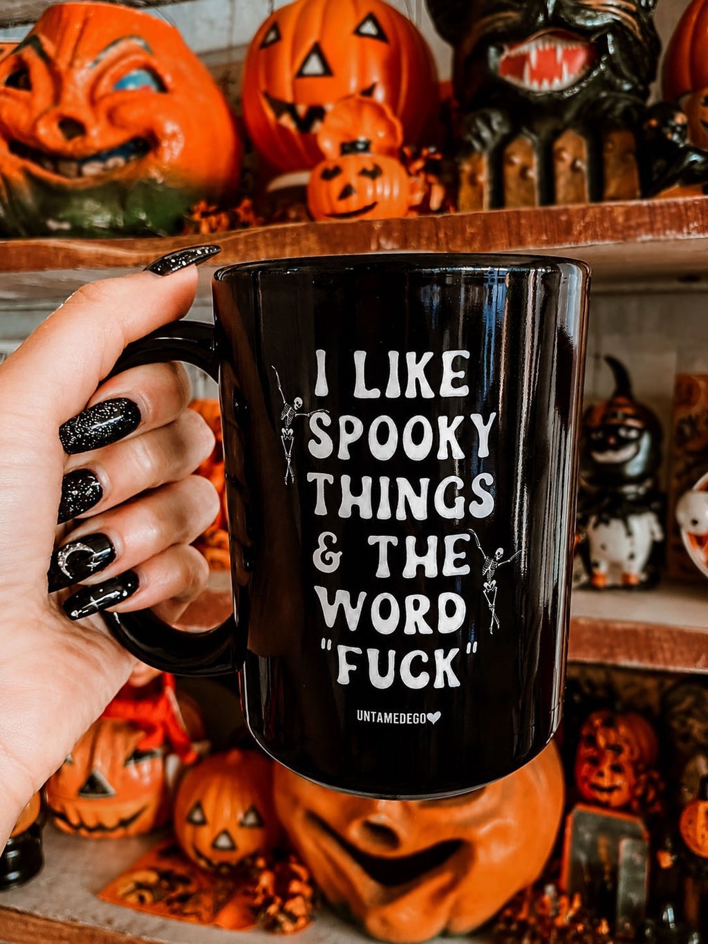 I Like Spooky Things & The Word Fuck Halloween Mug