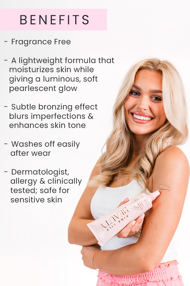 Pink Lily Luxury Tan Luminizing Body Lotion - Sunkissed Glow (Medium) FINAL SALE